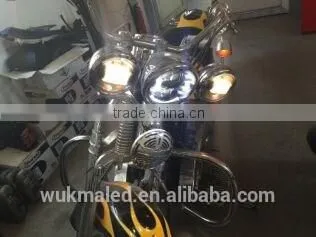 5.75Inch Motorcycle Led Headlights Projector Daymaker Replace Hid Kit For Harley photo-6