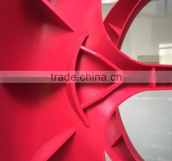 100w 200w Small 12/24v Red Vertical Wind Turbine Generator photo-3