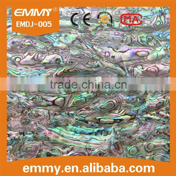 High Quality Natural Abalone/paua Mother of Pearl Shell Paper Shell Sheet Shell Laminate photo-2