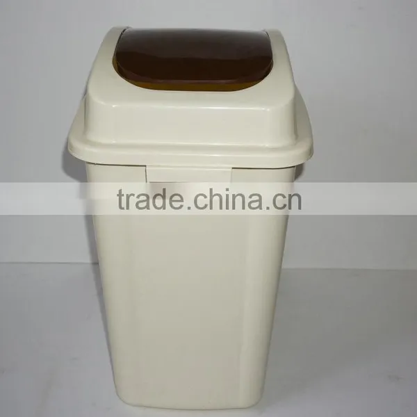 40 Liter Square Waste Bin With Swing Cover/ Garbage Bin photo-3