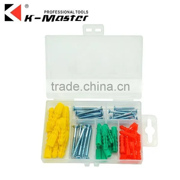 K-Mastet Expansion Pipe Tool Set Zink Plated Wood Screw Hardware Assorted Box photo-5