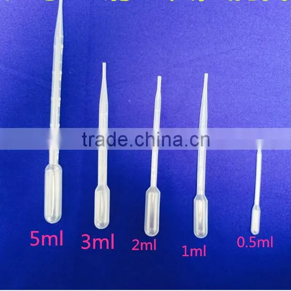 Disposable Plastic Pasteur Pipette 0.5ml, 1ml, 2ml, 3ml, 5ml ,10ml for Laboratory and Medical With CE ,ISO13485 Certification photo-5