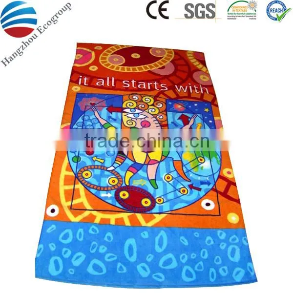 Customized Size Cotton Promotional Wholesaler Beach Towel photo-5