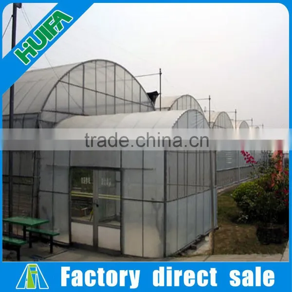 Multi-span Plastic Film Greenhouse and Forever Flowering Auto Blackout Greenhouse photo-2