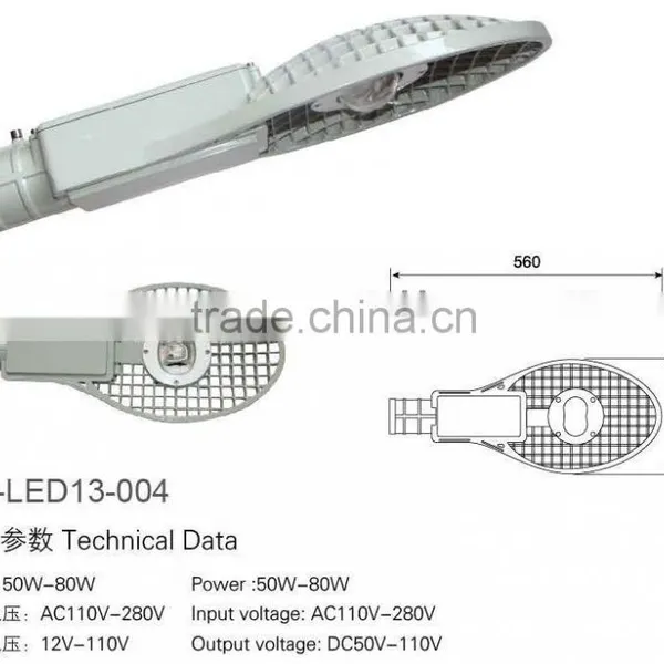 LED Street Light COB 30W 60W Good Light-efficient