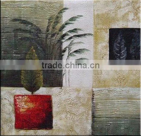 Abstract-2372 (Modern Abstract Oil Painting,Canvas,Handmade,Decoration,art Oil Painting)