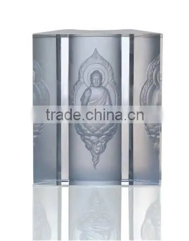 Glory Shine Buddha Transparent Coloured Glaze Blessing Crafts photo-6