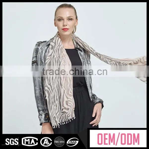 New Design Animal Printed Polyester Pashmina Scarf, 2016 Fashion Print Lady Scarf, Cashmere Muslim Hijab Scarf Women photo-4