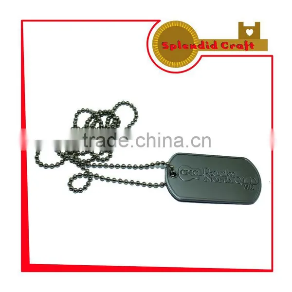 Music Custom Stainless Dog Tag