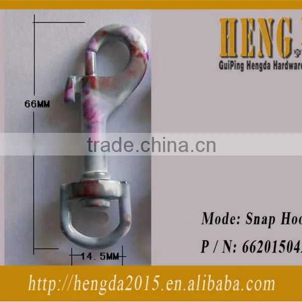 Silver Fashion Lady Handbag Snap Bag Hook photo-3