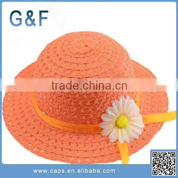 China Manufacturer Baby Straw Hat Wholesale photo-2