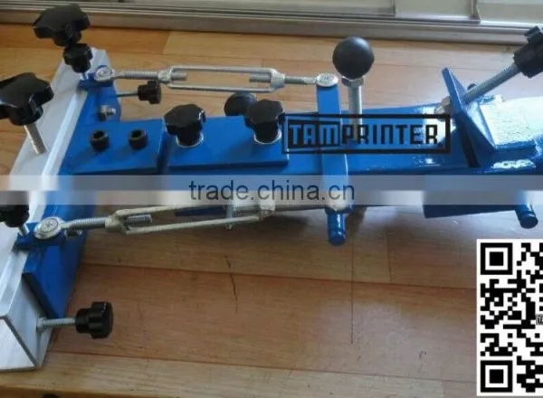TM-R6 6-color Manual Rotary Fabric Printing Textile Screen Printer Machine photo-4