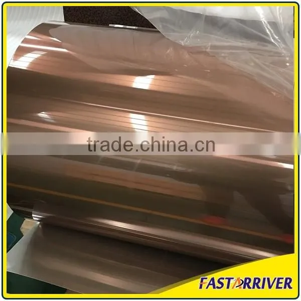 Spray Painting PE PVDF Color Aluminum Coil Stock photo-5