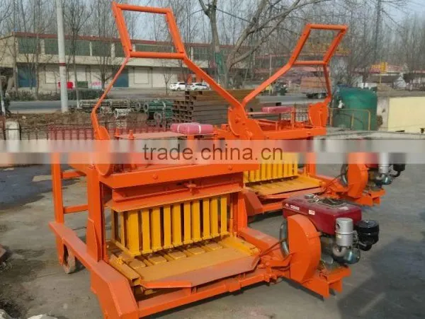 QMY4-45 Low Investment Mobile Small Concrete Hollow Block Brick Making Construction Machine Price photo-4