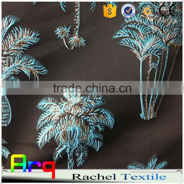 Polyester Black Color Ground Curtain Designs- 100% Blackout Jacquard photo-6