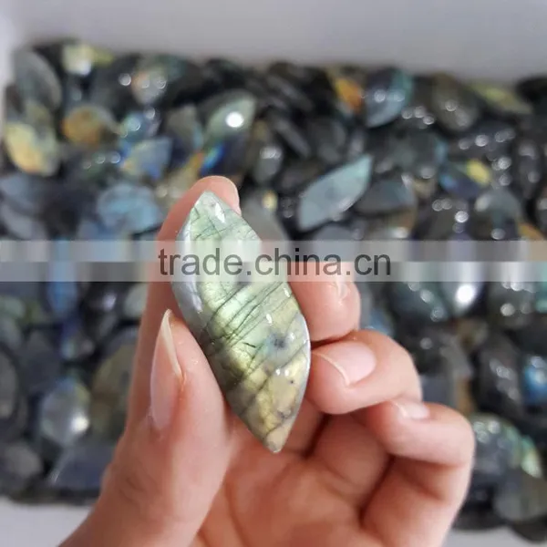 Natural Lbaradorite Stone Pendants Labradorite Cabochon for Wholesale photo-4