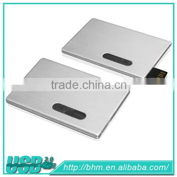 Hot Selling Customized LOGO Metal Credit Card Usb Flash Drive photo-6