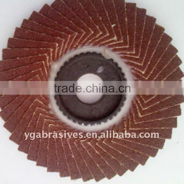 Abrasive Wheel Flap Disc for Metal Polish , Stainless Steel Grinding photo-6