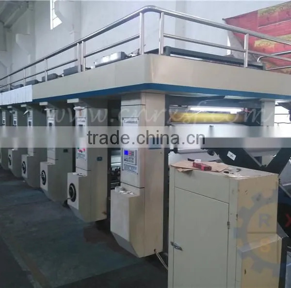 9 Color Rotogravure Thermal Transfer Paper / Film Printing Machine