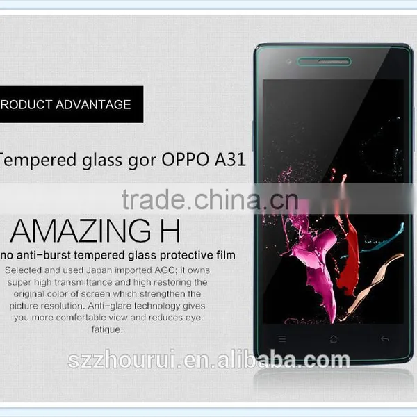 Best Selling Tempered Glass Screen Protector for OPPO R831T,9H,2.5D, Tempered Glass Screen Protector photo-2