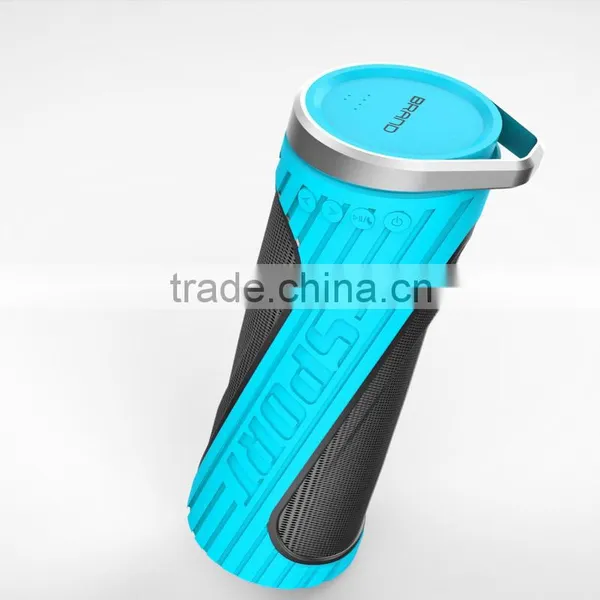 Portable Waterproof NFC Bluetooth Speaker With Power Bank 4000mah Mobile Phone Charger photo-2