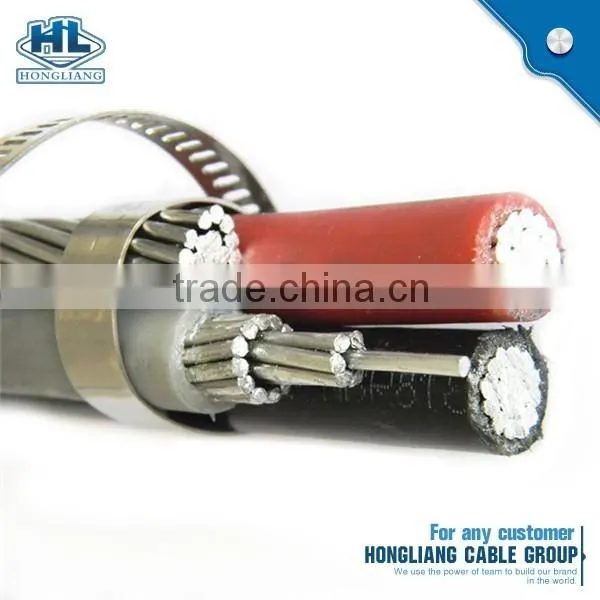 ICEA Overhead ABC Oyster Cable Abc Cable Xlpe Insulated 0.6/1kv Aerial Bundled Cable photo-2