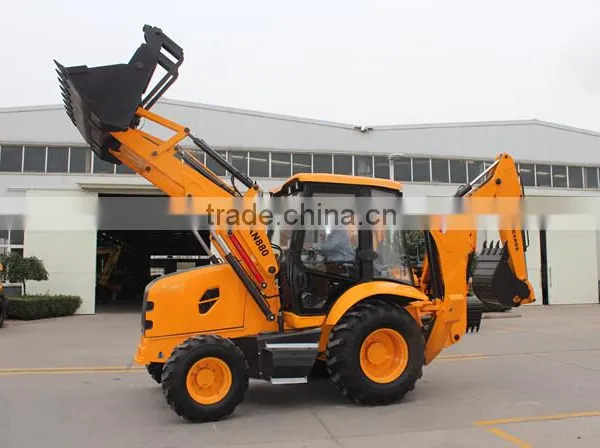 Tractor With Backhoe 8ton Tractor Loader Backhoe for Sale photo-3