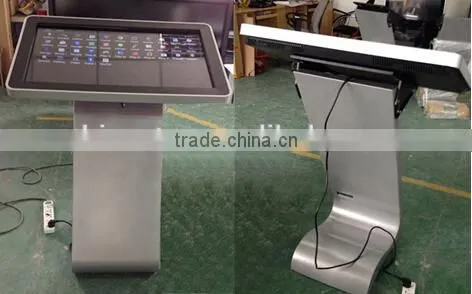 47 Inch LED Floor Stand Touchscreen Self-service Terminal Kiosk With Mini PC