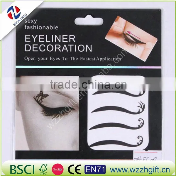 Black Eye Line Waterproof Art Tattoos Temporary Stickers For Women DIY Decorations Fake Body Art Makeup EyeLiner photo-4