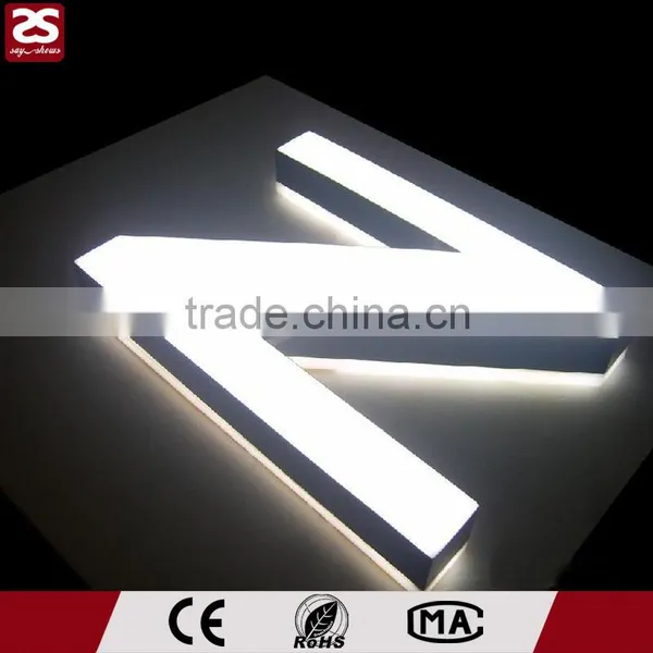Factory Direct Sale Acrylic Led Luminated Sign 3D Plastic Advertising Signage photo-6