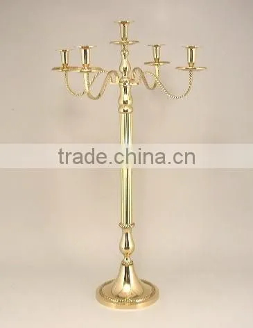 Wholesale Crystal Candelabra Wedding Tall Centerpiece photo-4