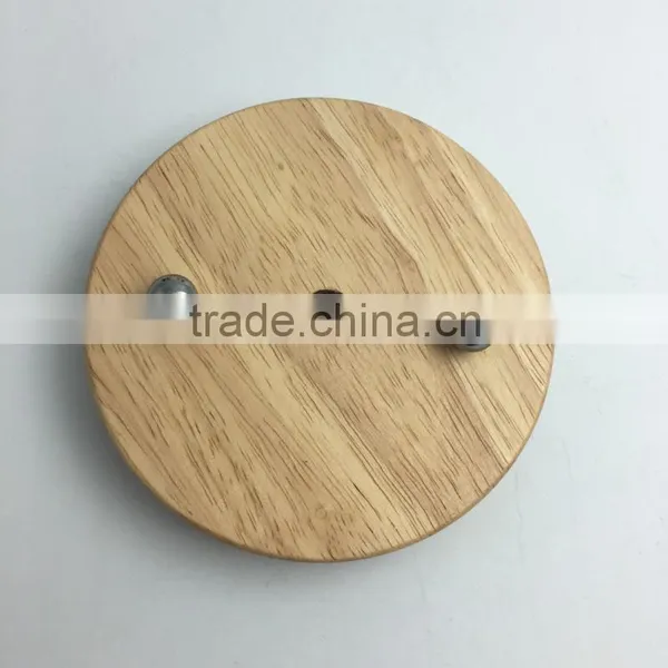 Wooden Ceiling Canopy Vintage Ceiling Rose Wall Lamp Base Lighting Accessories photo-4