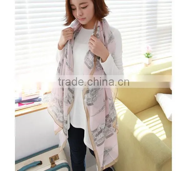 Church Printing Scarf,latest Design Wholesale Cheap Scarf,large Scarf photo-6