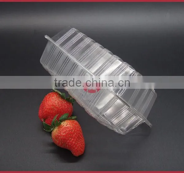 Disposable Plastic BOPS Food Packaging Box for Fresh Fruit Cake Pie,etc. photo-4