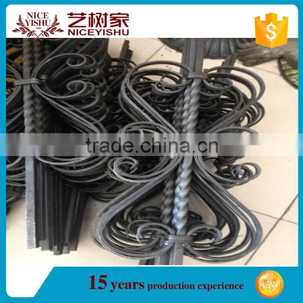 Ornamental Cast & Forged Components, Wrought Iron Scroll Rosettes for Stairs, Gates, Fences photo-6