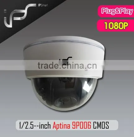 IPS 1/2.5-inch Aptina 9P006 CMOS 1080P 3.6mm Fixed Lens Day&Night Security Infrared IP Plastic Housing Cameras IPS-EA1821