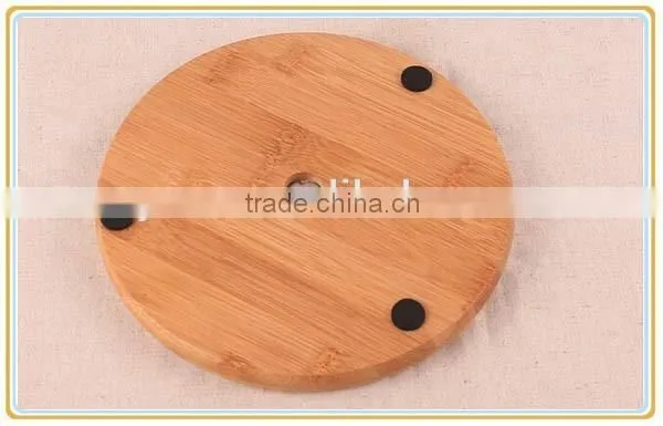 HJ-0003 Bamboo Kitchen Usage Display Hanging Rack for Hanging photo-3