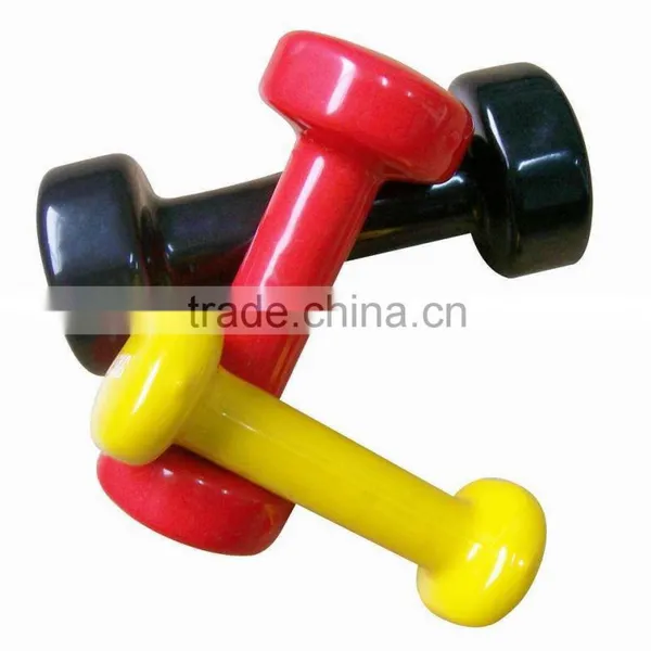 Colored Vinyl Dumbbell