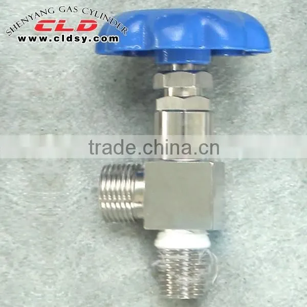 CNG Aluminum Alloy Lined Cylinder Oxygen Gas Cylinder Valves photo-3