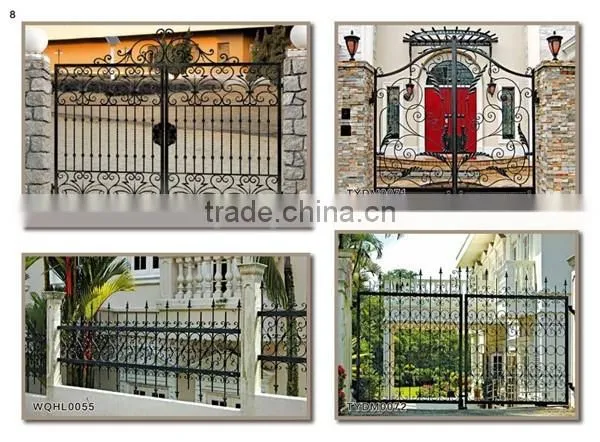 Decorative and Good Quality Iron Gate Series