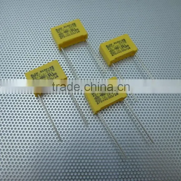 Interference Suppression Yellow Box Capacitor 0.22uf 0.1uf Capacitor 0.47uf x2 275v photo-2