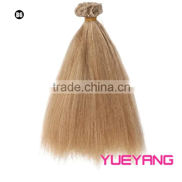 HT Fiber Synthetic Mohair for Dolls Hair Fluffy DIY Doll Wig Extention photo-2