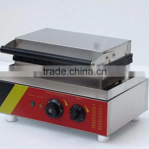 Four Slices Plate Shape Commercial Waffle Maker/ Belgian Waffle Maker/ Waffle Baker photo-2