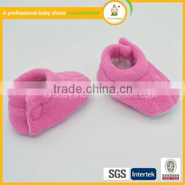 2016 Hot Sale High Quality Boy Girl Comfortable Soft Sole Warm Winter House Baby Walking Shoes photo-4