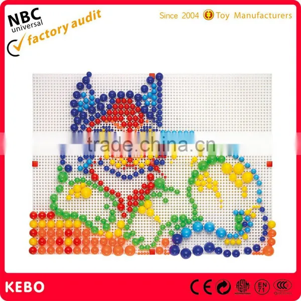 High Quanlity Palstic Mushroom Nail Puzzle Toys photo-2