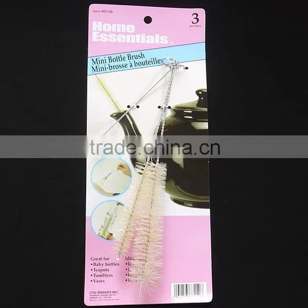 Bottle Cleaning Brush Set in Binding Card