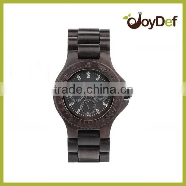 Luxury Man Sport Wood Watch Japan Mvmt Watch, Wooden Watch photo-3