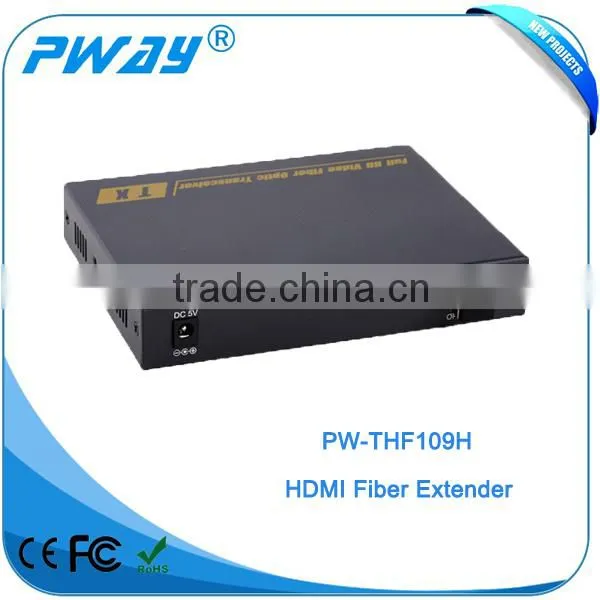 2016 New 1080P 10KM HDMI Fiber Extender With RS232 & External Audio photo-2