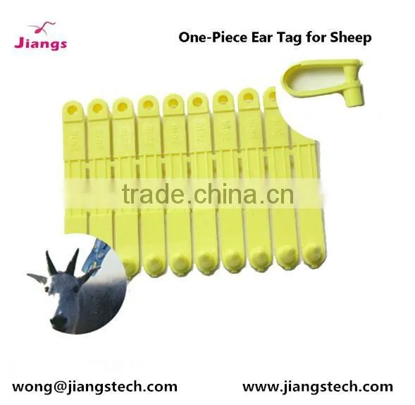 Jiangs Goat Sheep Atag One-piece Ear Tag Animal Identification