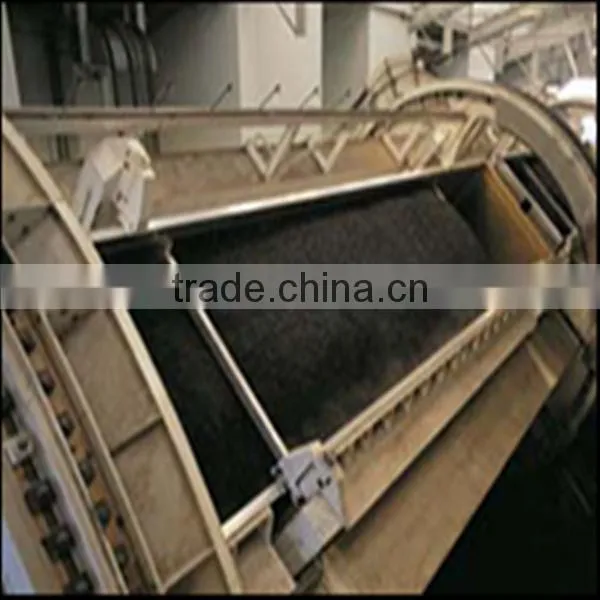 "O" type single rotary car dumper with side arm charger for iron ore